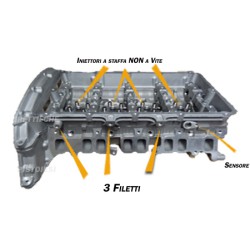 Ford 2400 Duratork TDCi Neuer nackter Kopf JXFA